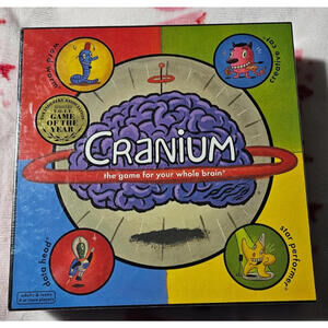 Original CRANIUM Board Game Family 2002 The Game For Your Whole Brain NEW SEALED
